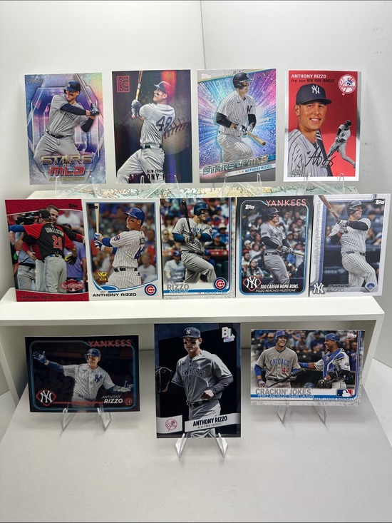 Topps Other - Anthony Rizzo lot of 12 (Cubs, Yankees)
